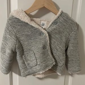 Baby jacket-Cozy sweater jacket